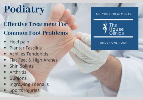 Podiatry Treatment For Common Foot Pain Conditions