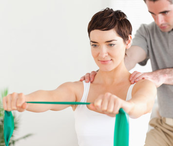 Muscle guarding after an injury can cause ongoing bad posture and pain. Physiotherapy can help the muscles to recover and relax. The House Clinics, Bristol